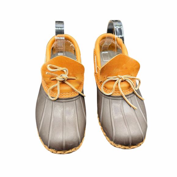 Vintage L.L. Bean Bean Boots Duck Shoes Women’s 9 | Made in Maine Rubber Moc - Picture 3 of 15